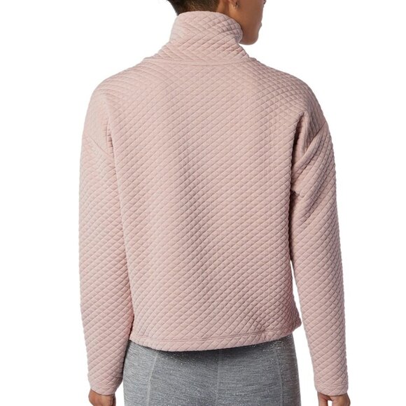 New Balance NB Heat Loft Funnel Neck Quilted Top, Size XL - Picture 2 of 9